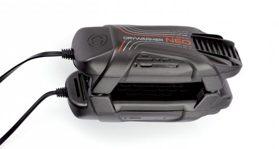 The ergonomic design of the Drywarmer can fit into most shoes The ergonomic design of the Drywarmer can fit into most shoes